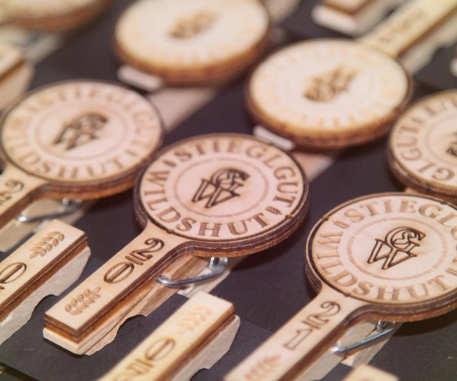 Individuelle Wäscheklammern für Stieglgut Wildshut