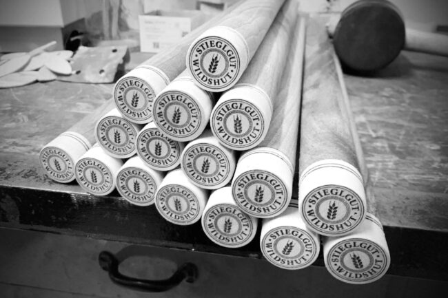 Teigroller mit individuellem Logo